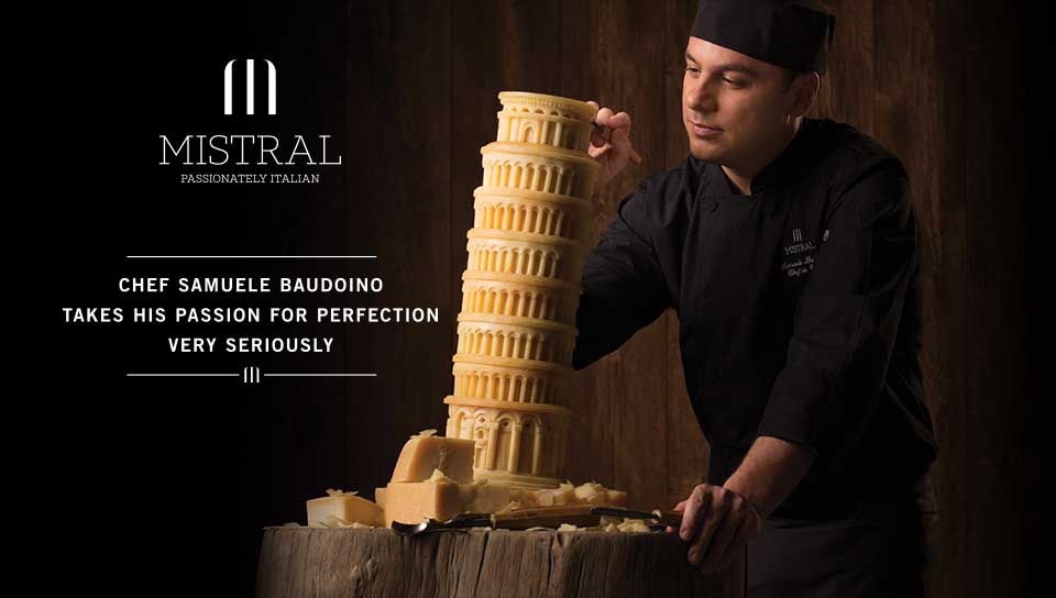 Mistral Italian Restaurant Branding for Intercontinental Grand Stanford Hong Kong